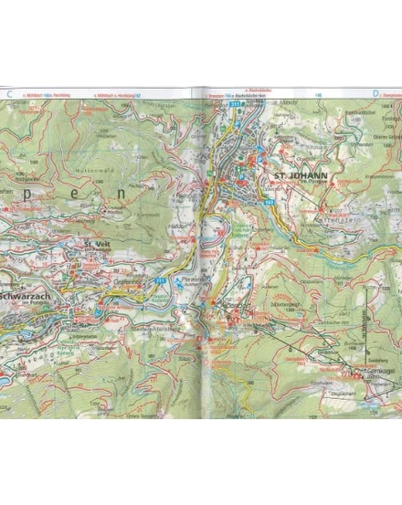 K 40 Gasteinertal/ Goldberggru turistatérkép