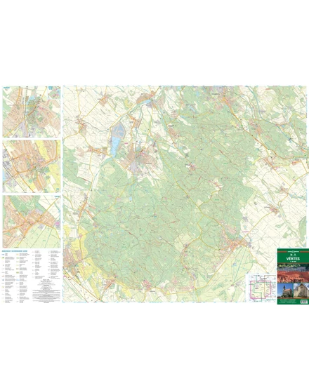 Vértes turistatérkép