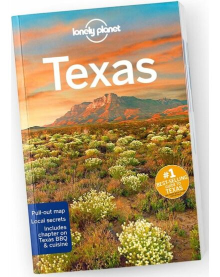 Cartographia Texas útikönyv Lonely Planet (angol) 9781786573438
