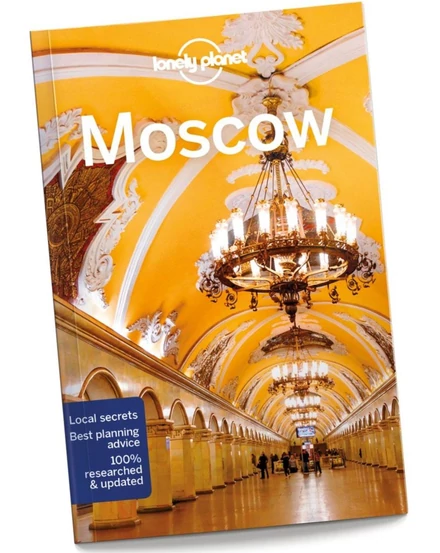 Cartographia Moszkva útikönyv Lonely Planet (angol) 9781786573667