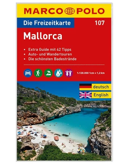 Cartographia Mallorca szabadidőtérkép (107) 9783829736602