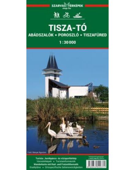 Cartographia Tisza-tó turistatérkép 9789639549371