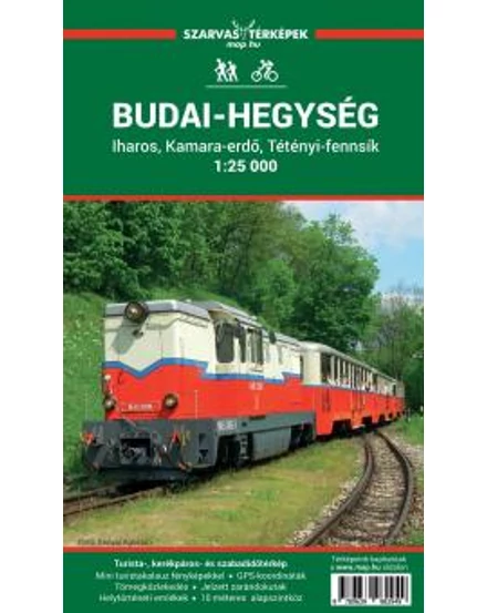 Budai-hegység turistatérkép
