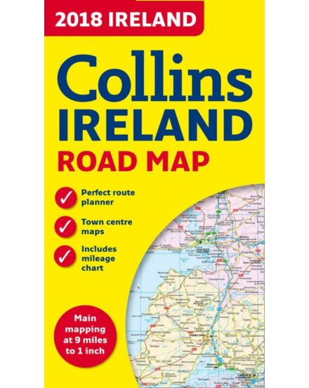 Cartographia Írország Road Map térkép 9780008211592