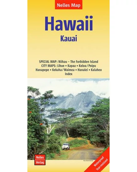 Cartographia Hawaii - Kauai térkép 9783865740762