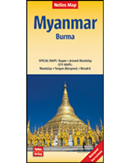 Myanmar (Burma) térkép