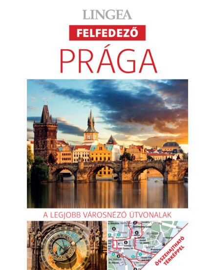 Cartographia Prága felfedező útikönyv térképpel 9786155663581