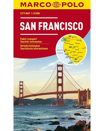 Cartographia San Francisco várostérkép 9783829730778