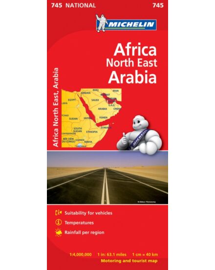 Cartographia  - Afrika Észak-Kelet és Arábia térkép (745)