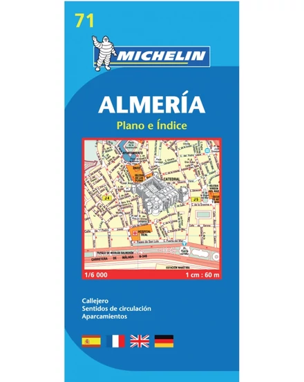 Cartographia Almeria várostérkép (71) 9782067158467