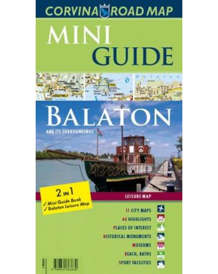 Cartographia  - Balaton mini Guide térképpel (angol)