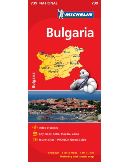 Cartographia  - Bulgária térkép (739)