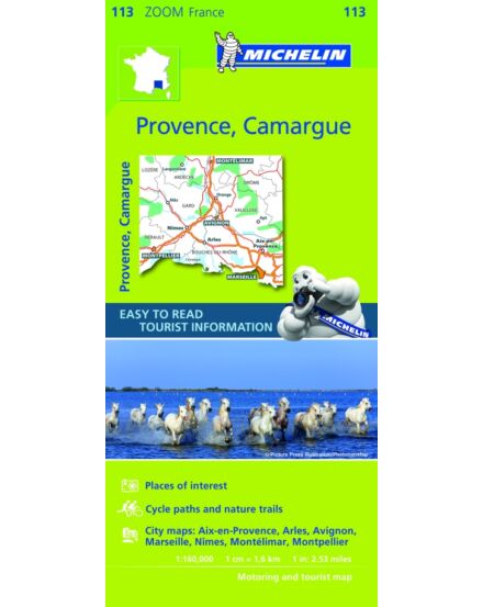 Cartographia Provence, Camargue, Avignon térkép (113) 9782067217768
