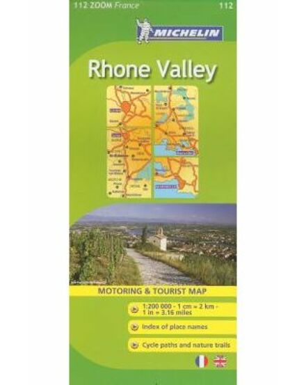 Cartographia Rhone-völgy térkép (112) 9782067135598