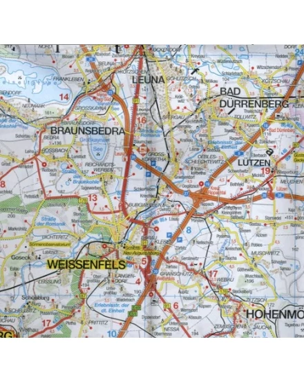 Németország résztérkép - 7. Türingia