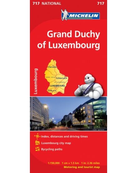 Cartographia Luxemburg térkép (717) 9782067170810