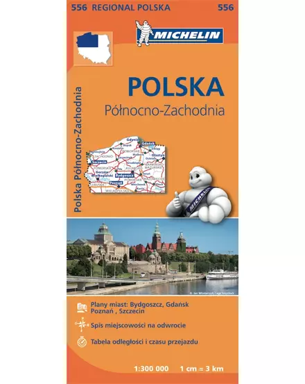 Cartographia Északnyugat-Lengyelország régiótérkép (556) 9782067183841