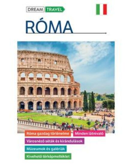 Cartographia Róma útikönyv - kivehető térképmelléklettel 9789632618852