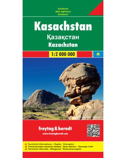 Cartographia Kazahsztán térkép (Freytag) 9783707909807