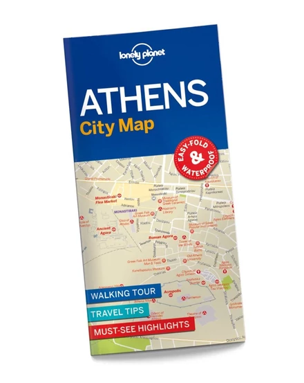 Cartographia Athén laminált várostérkép 9781787014503