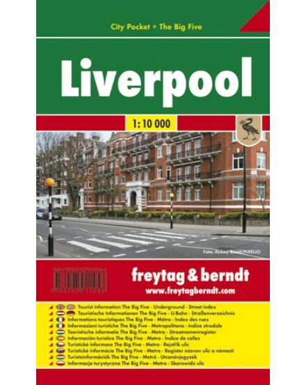 Cartographia Liverpool City Pocket várostérkép (Freytag) 9783707911046