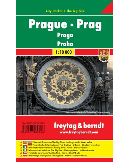 Cartographia Prága City Pocket várostérkép (Freytag) 9783707909296