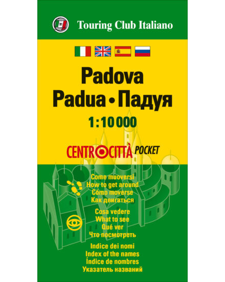 Cartographia Padova city zsebtérkép 9788836567171
