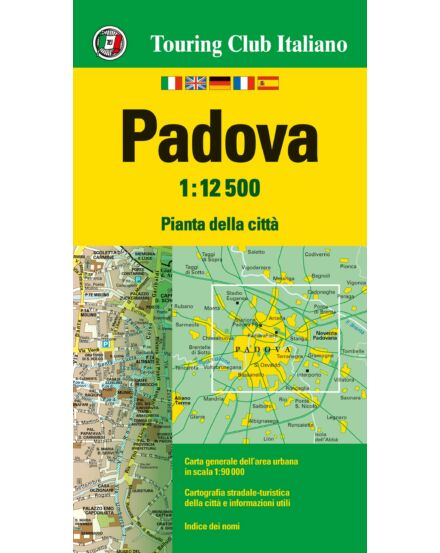 Cartographia Padova várostérkép 9788836573431