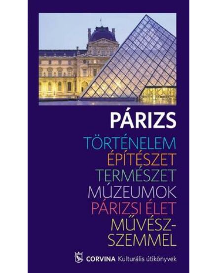 Cartographia Párizs kulturális útikönyv 9789631360905