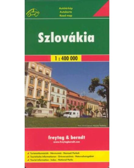 Cartographia Szlovákia térkép (Freytag) 9783707904727