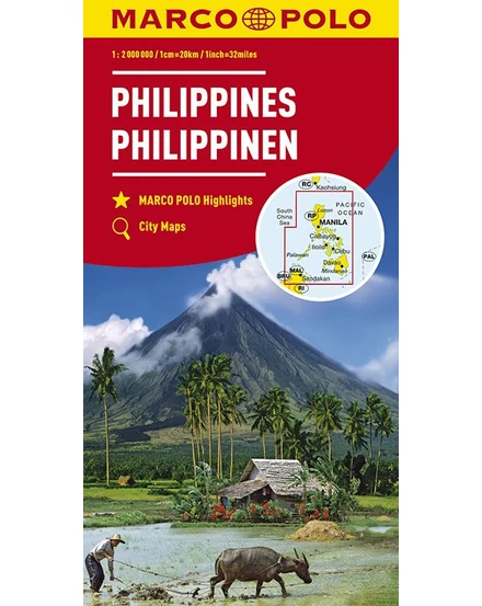 Cartographia Fülöp-szigetek térkép 9783829739474