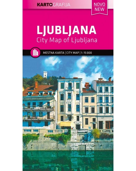 Cartographia Ljubljana várostérkép 3830048521185
