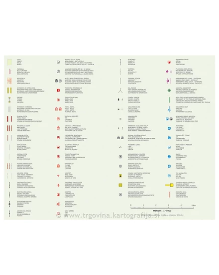 Cartographia Szlovén Alpok - Nyugat turistatérkép 3830048521055