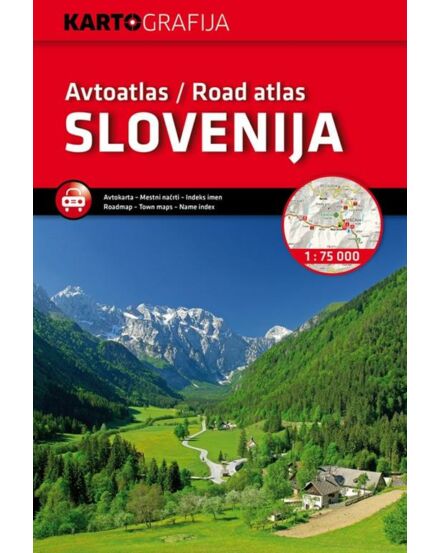 Cartographia  - Szlovénia autóatlasz