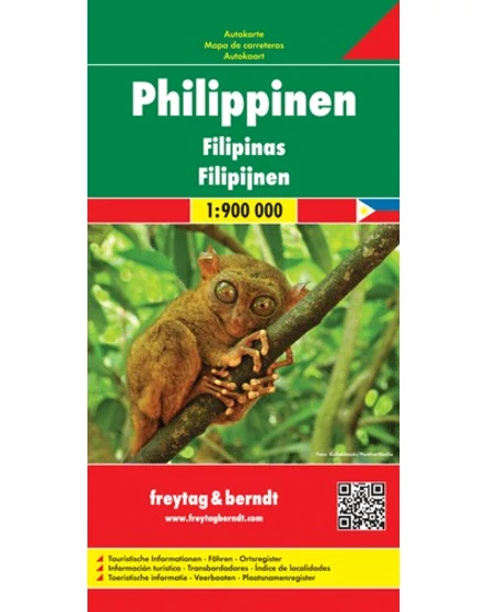 Cartographia Fülöp-szigetek térkép (Freytag) 9783707914146