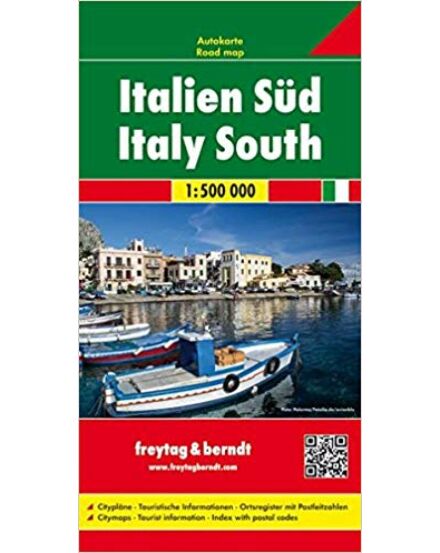 Cartographia Dél-Olaszország térkép (Freytag) 9783707903102