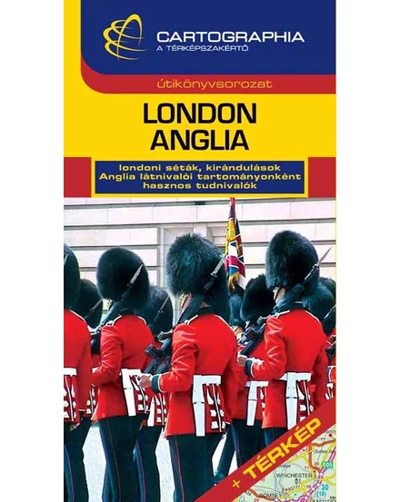 Cartographia London, Anglia útikönyv 9789633521687