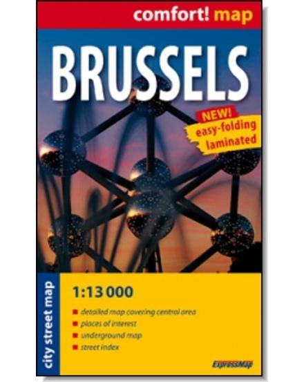 Brusszel Terkep