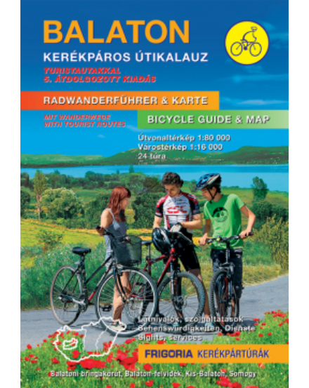 Cartographia Balaton kerékpáros útikalauz 9789639586451