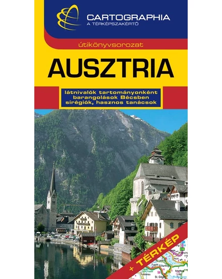 Cartographia Ausztria útikönyv 9789633521717