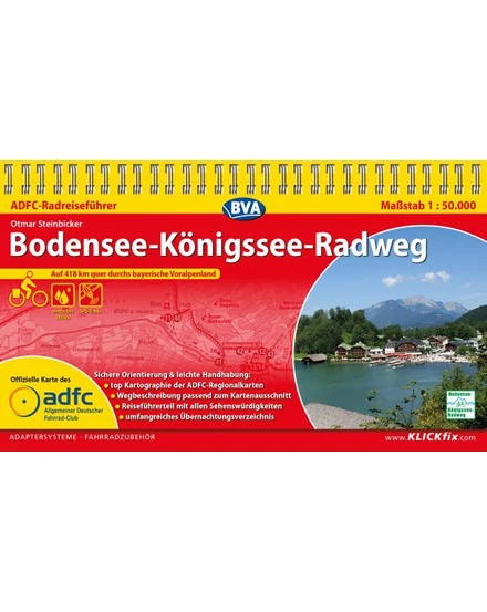 Cartographia Bodeni-tó / Köngissee kerékpáros kalauz 9783870735869