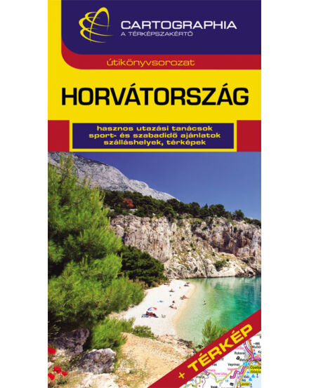 Cartographia Horvátország útikönyv 9789633524213