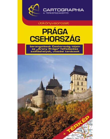 Cartographia  - Prága - Csehország útikönyv