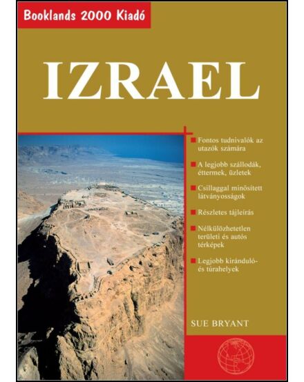 Cartographia Izrael útikönyv 9789639613362