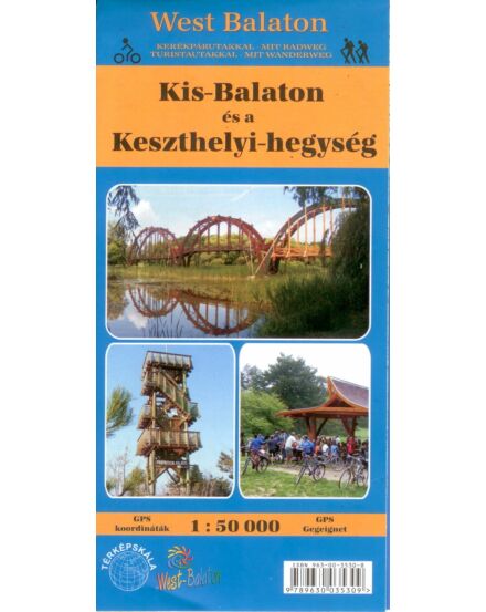 Cartographia Kis-Balaton és a Keszthelyi-hegység térkép 9789630035309