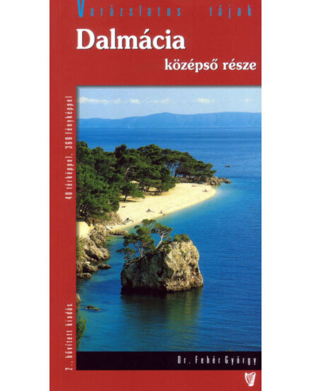 Cartographia Dalmácia középső része útikönyv 9789638647115