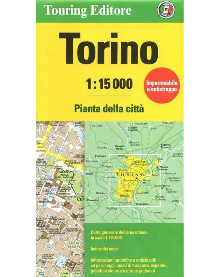 Cartographia Torinó várostérkép 9788836573400