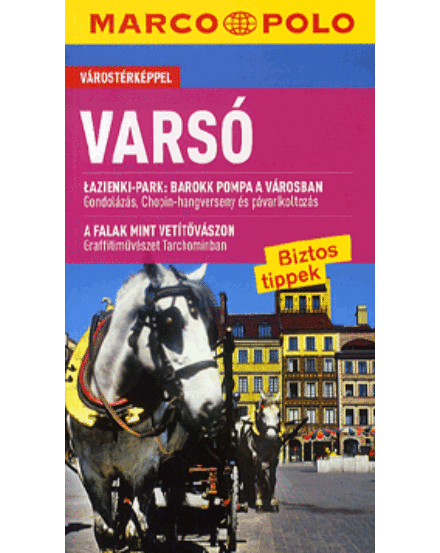 Cartographia Varsó útikönyv - Marco Polo 9789631359282