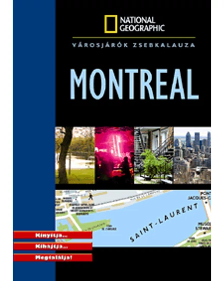 Cartographia Montreál útikönyv 9789639810655