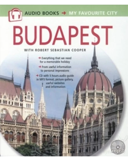 Cartographia Budapest hangos útikönyv (angol) 9789630960007